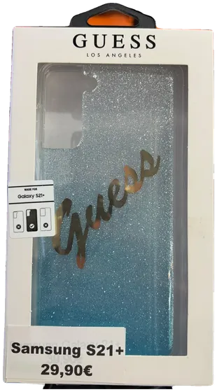 Guess Glitter Hülle Türkis