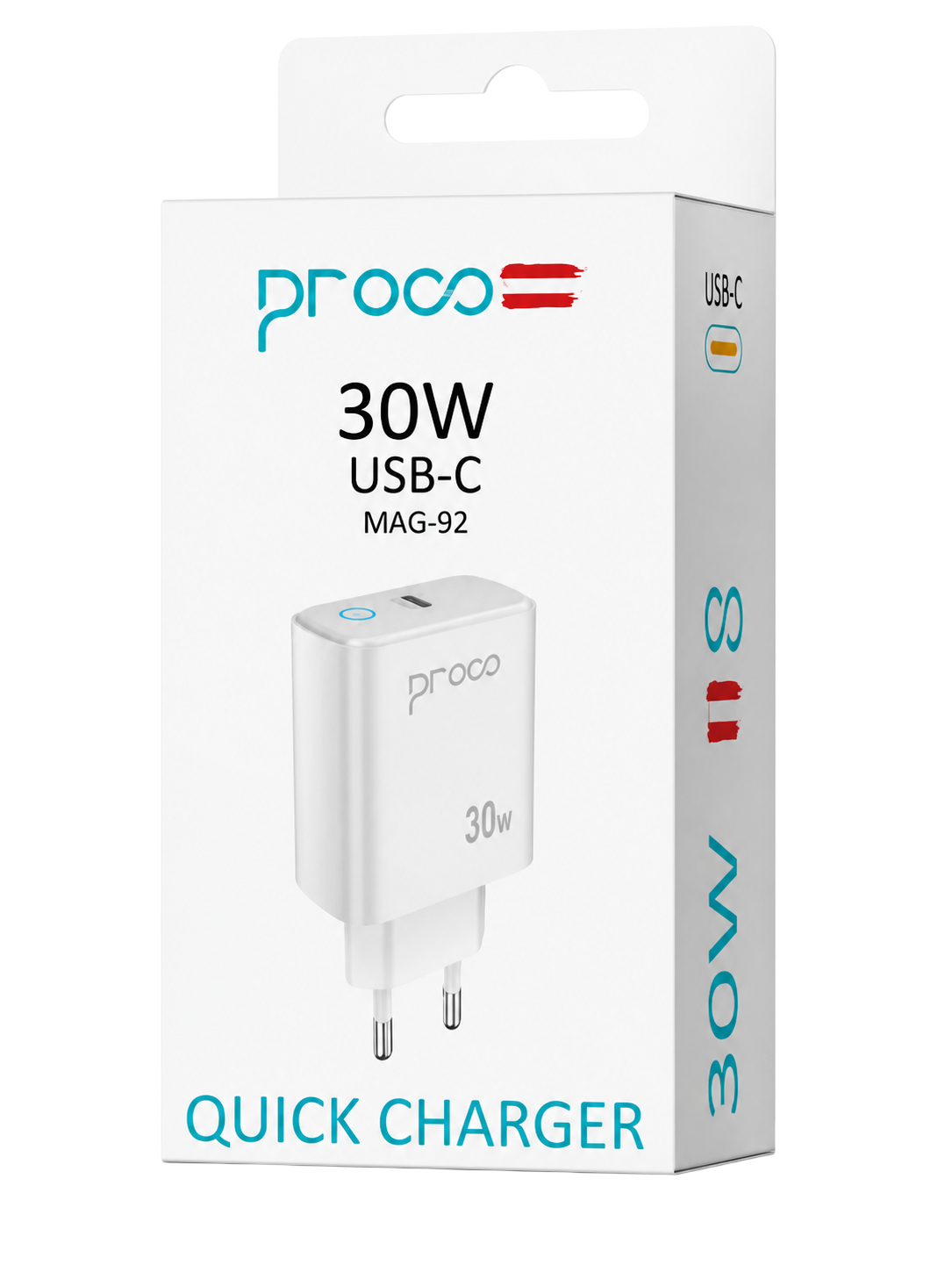 Proco 30W USB-C Quick Charger
